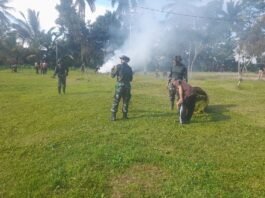 Karya Bakti Terpadu di Pura Mandara Giri Semeru Agung, Wujud Sinergi Lintas Sektor Jaga Kenyamanan Pengunjung